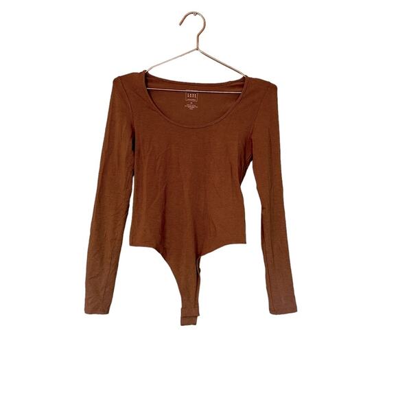 True hues Banana Republic brown tan bodysuit size XS - Picture 1 of 6